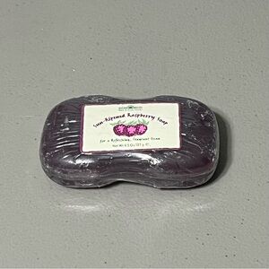Bath & Body Works Sun Ripened Raspberry Soap Bar 90s Original 4.5 oz NOS VTG
